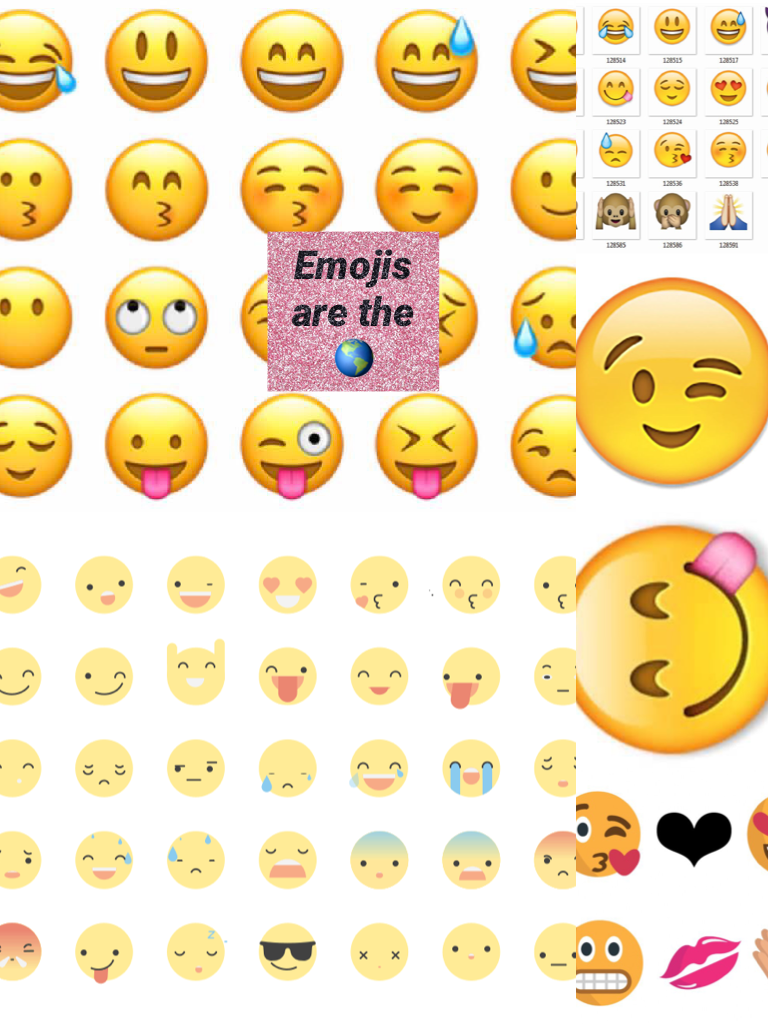 Emojis are the 🌎 