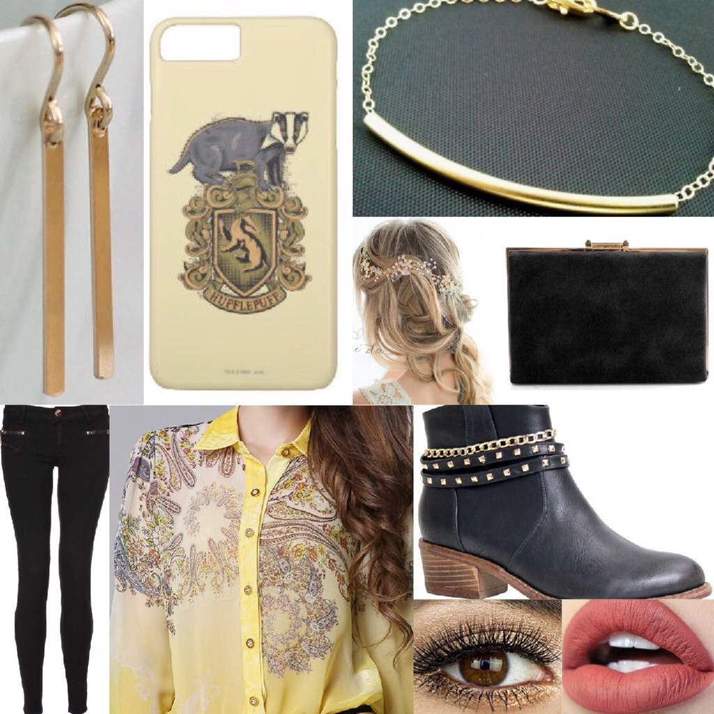 Here's the Hufflepuff outfit I promised! So, how does it compare to the death eater outfit? Do you think it captures the Hufflepuff spirit?
#featuremyfandom