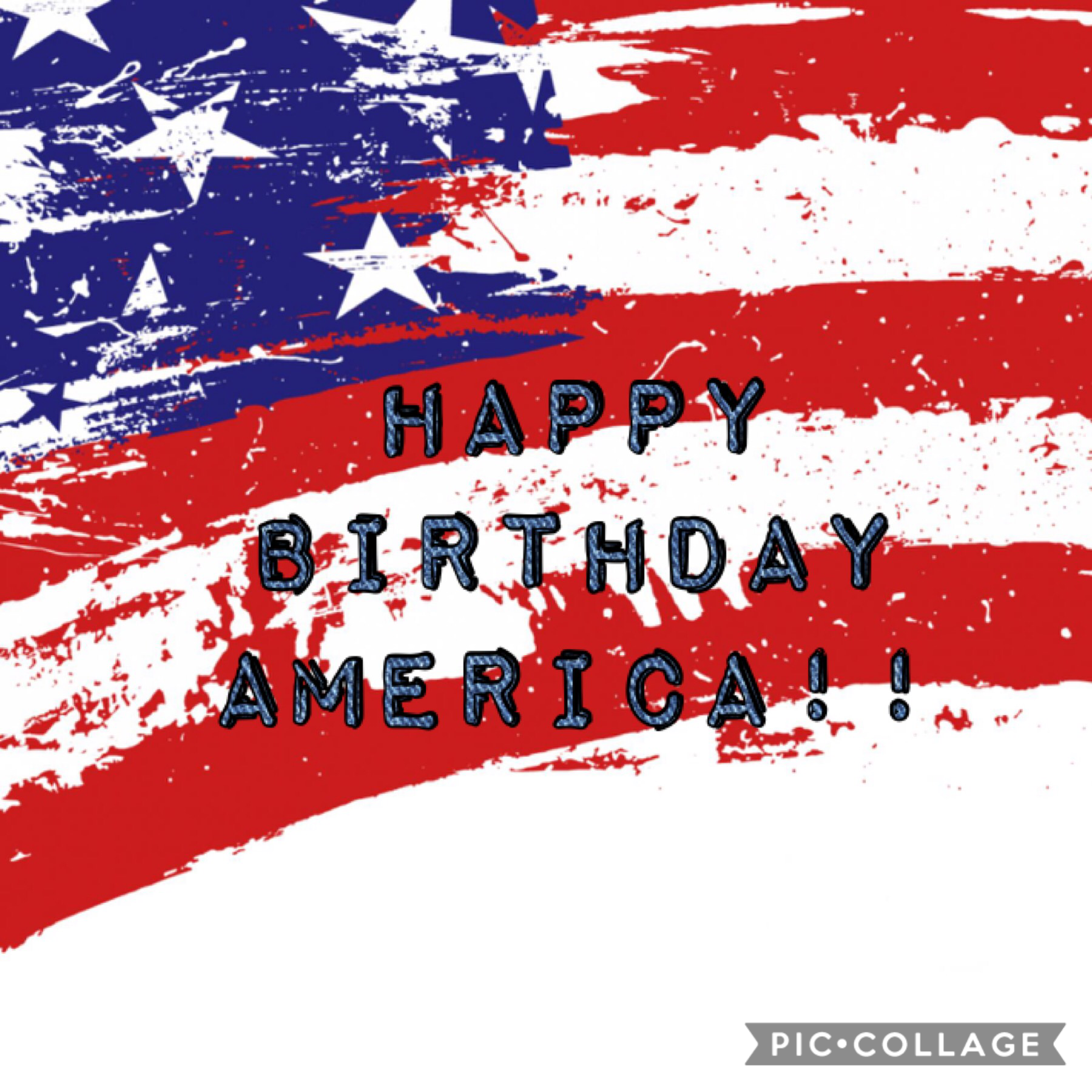 4th of July!!
It's a little late but I'm still going to post it!! Happy birthday America and all that she's gone through to get here today!!