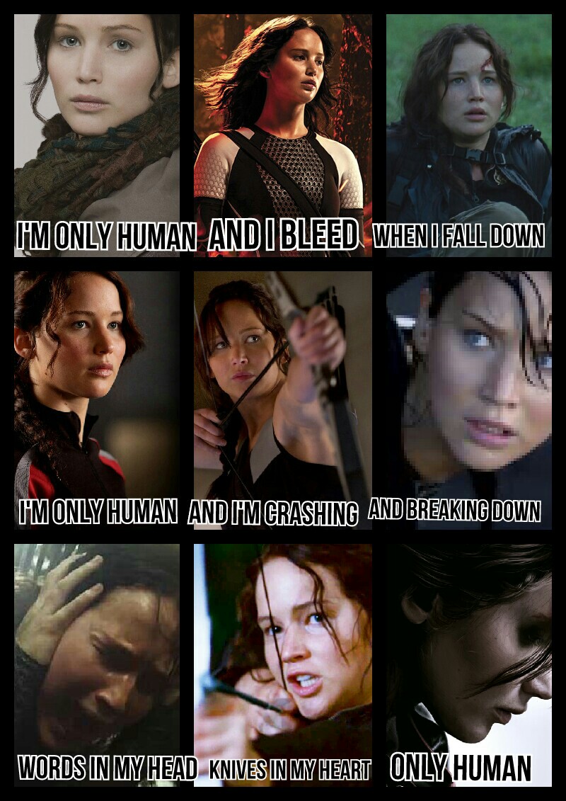 I'm only human ... hunger games version 