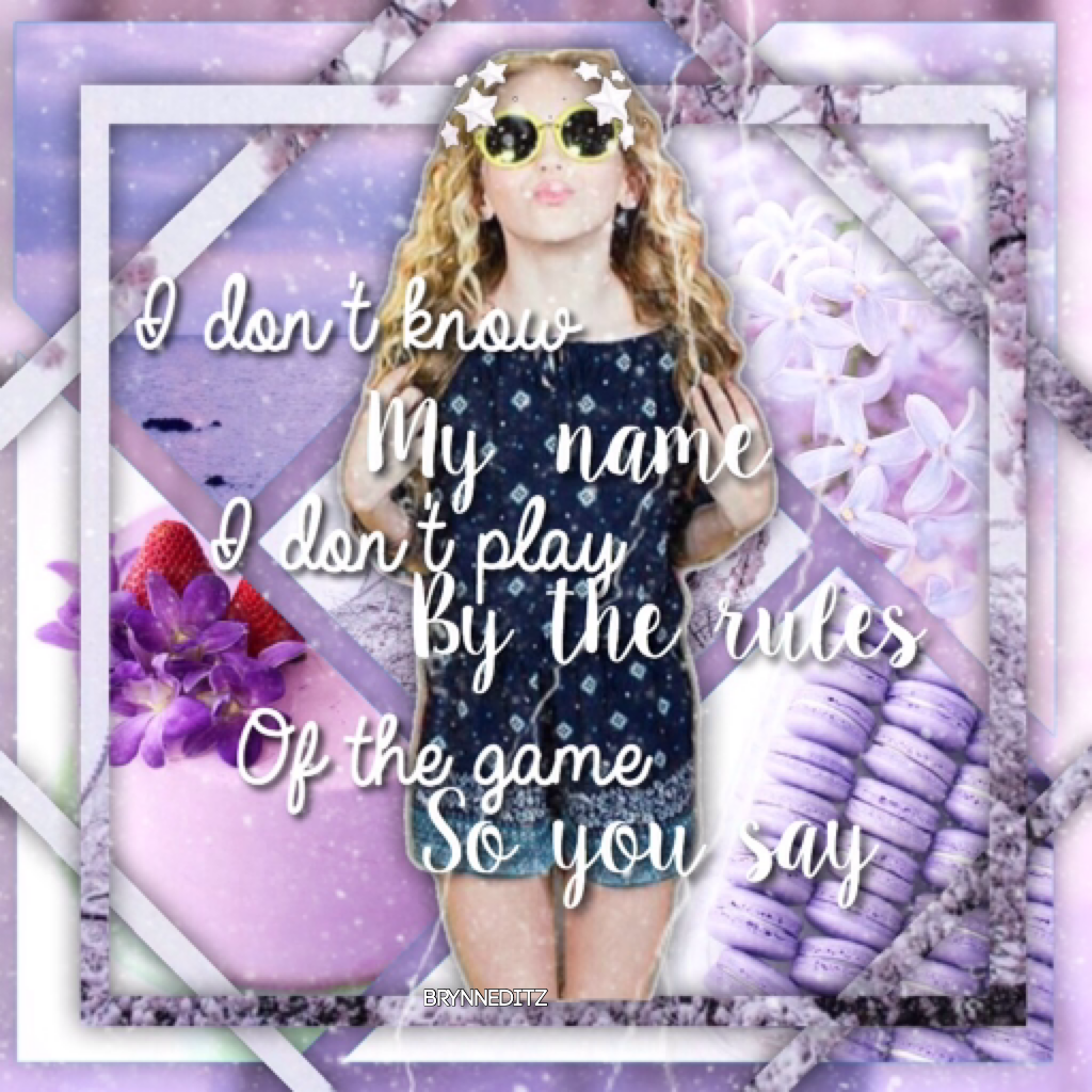 Click😎
I'm love this! This was premade! These lyrics are from my favorite person that was ever on Americas got talent! 
    Rate 1-10💟💘🎀🍡
     Love you!