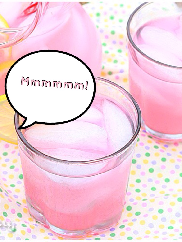 Pink lemonade is......(tap)












AWESOME!
