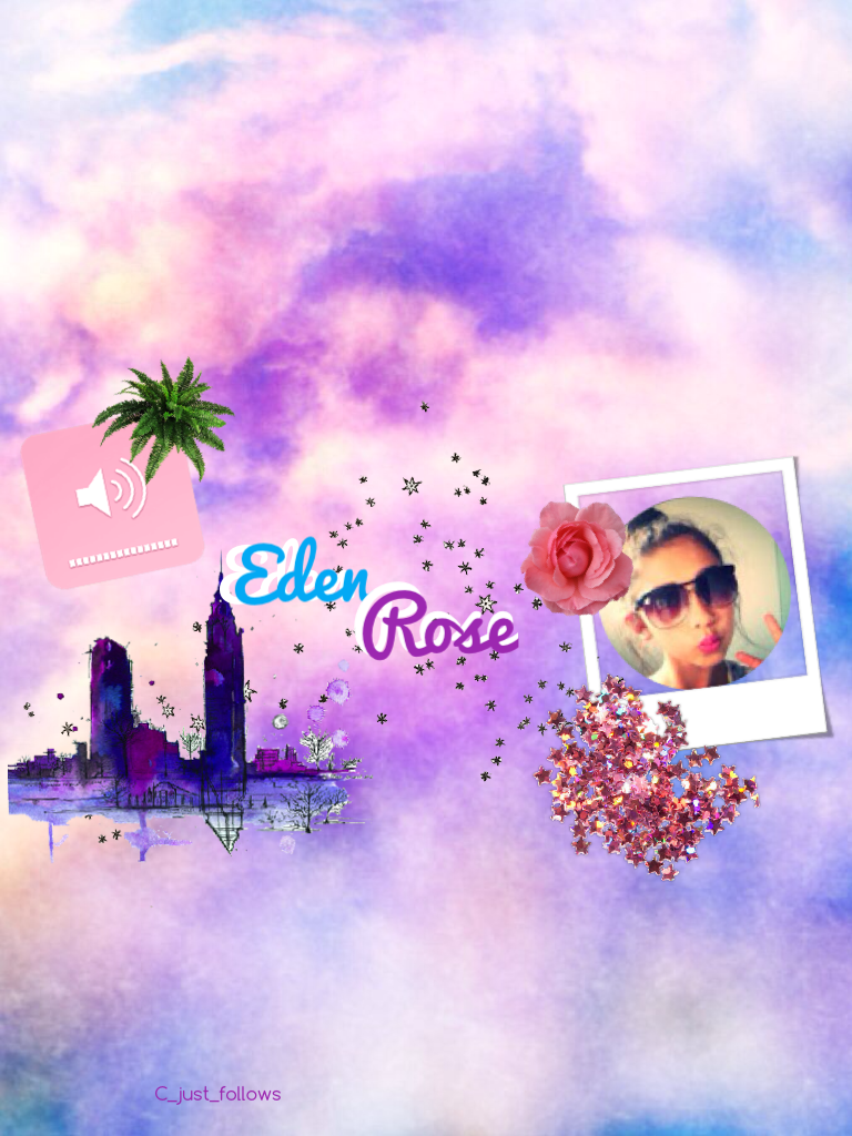 Guess what guys!? One of my besties (Music_me99) just made a YouTube channel called Eden Rose which you should totally check out and this will probably be her account banner!!!