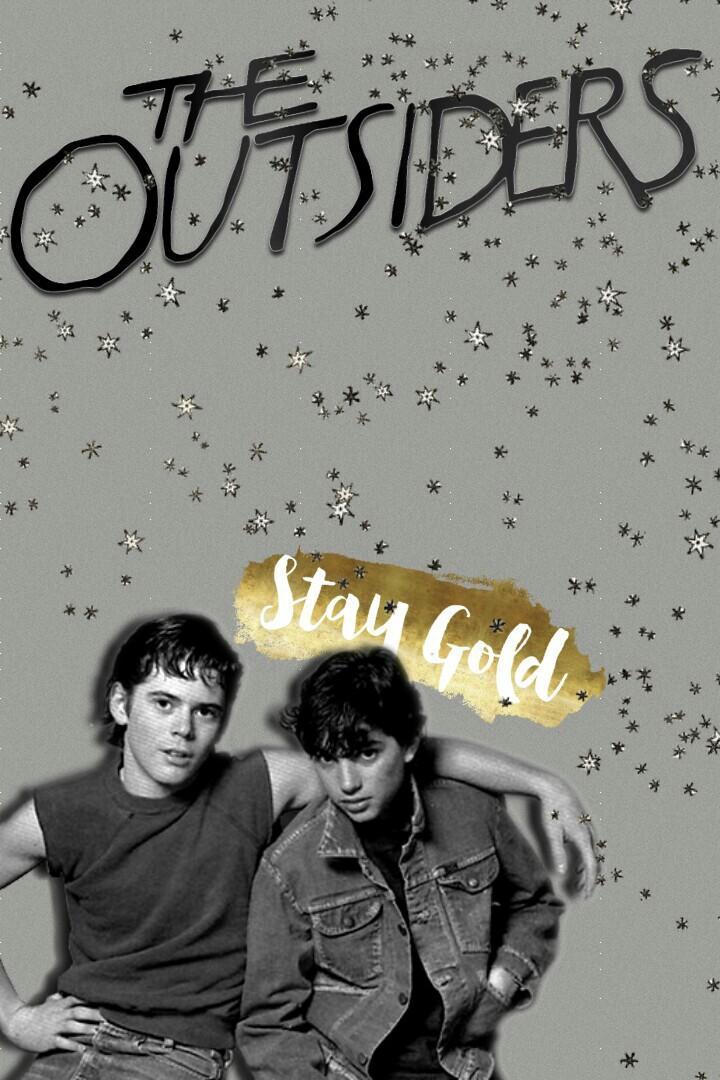 my favorite movie/book the outsiders! 