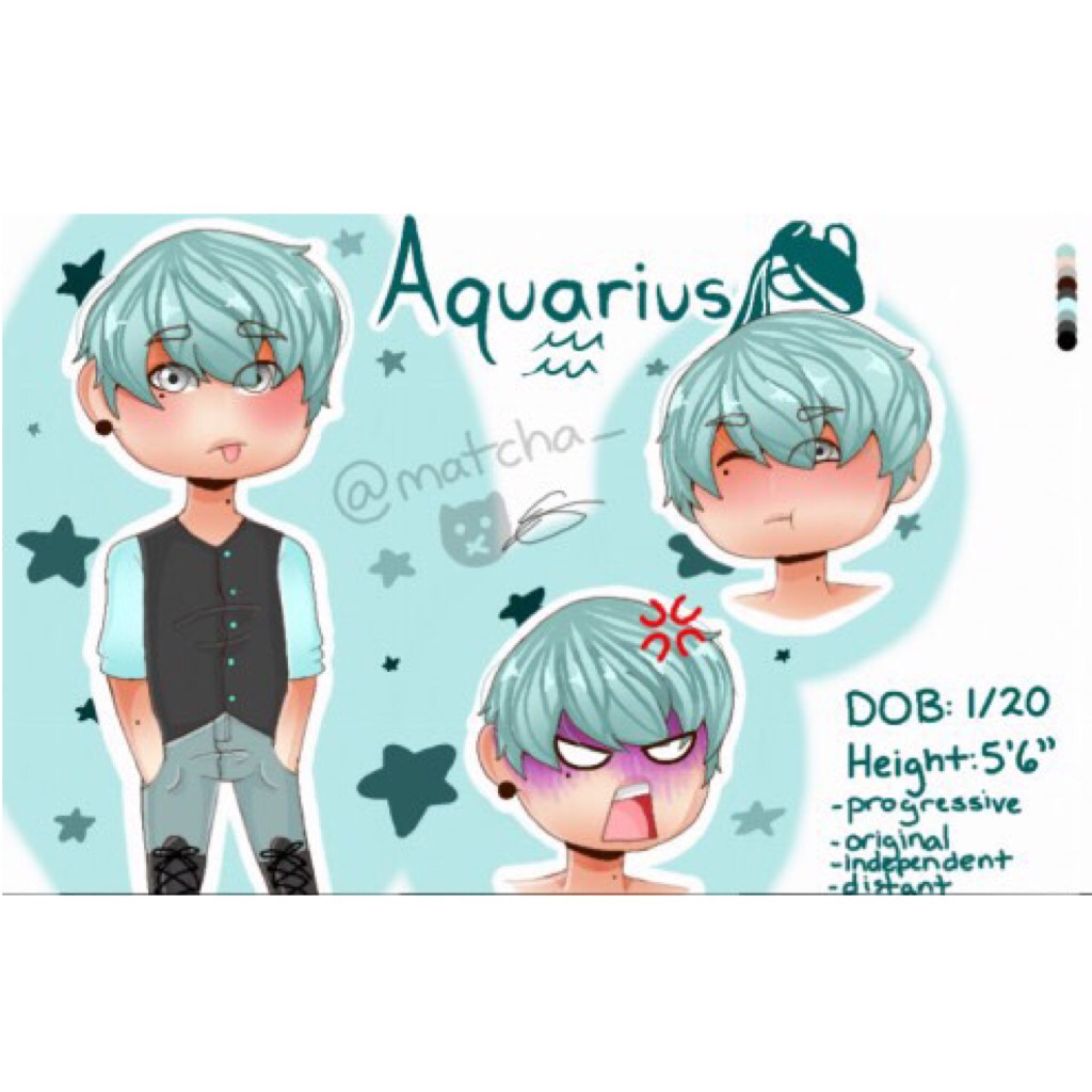 ♒️"The Water Bearer"♒️

Aquarius is my favorite Zodiac even though I'm an Aries. 