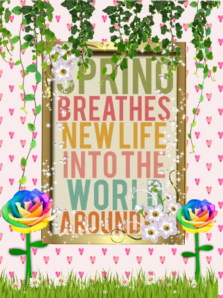 Spring breathes new life into the world around us. 😘🌺☀️