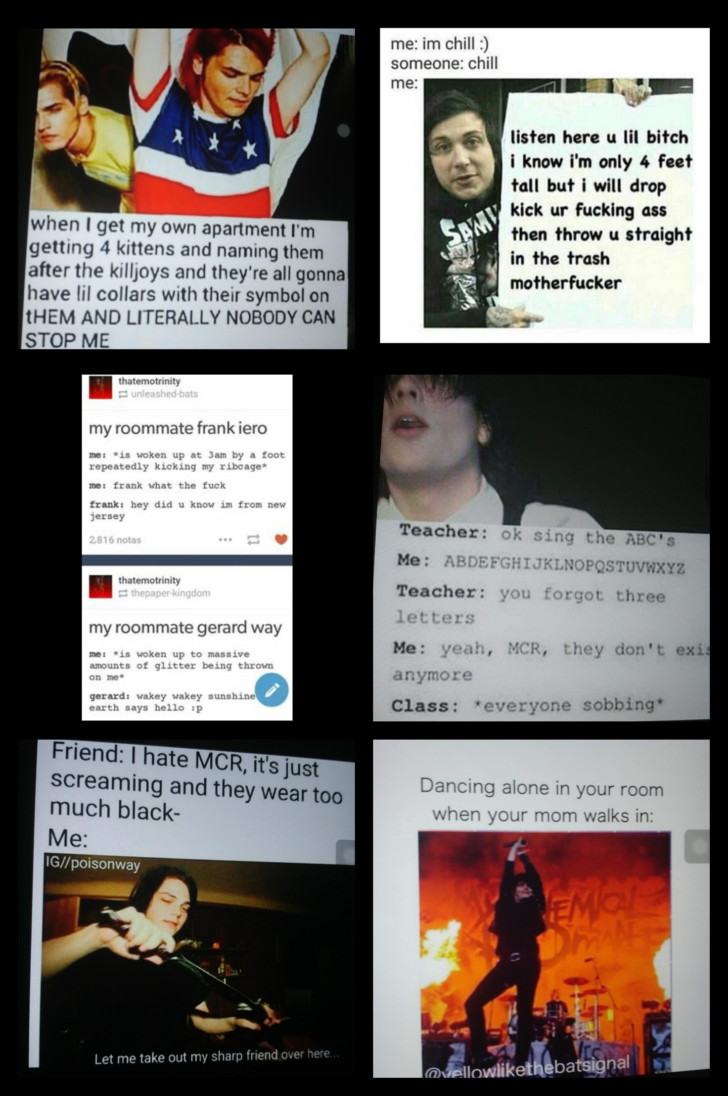 here's some mcr memes