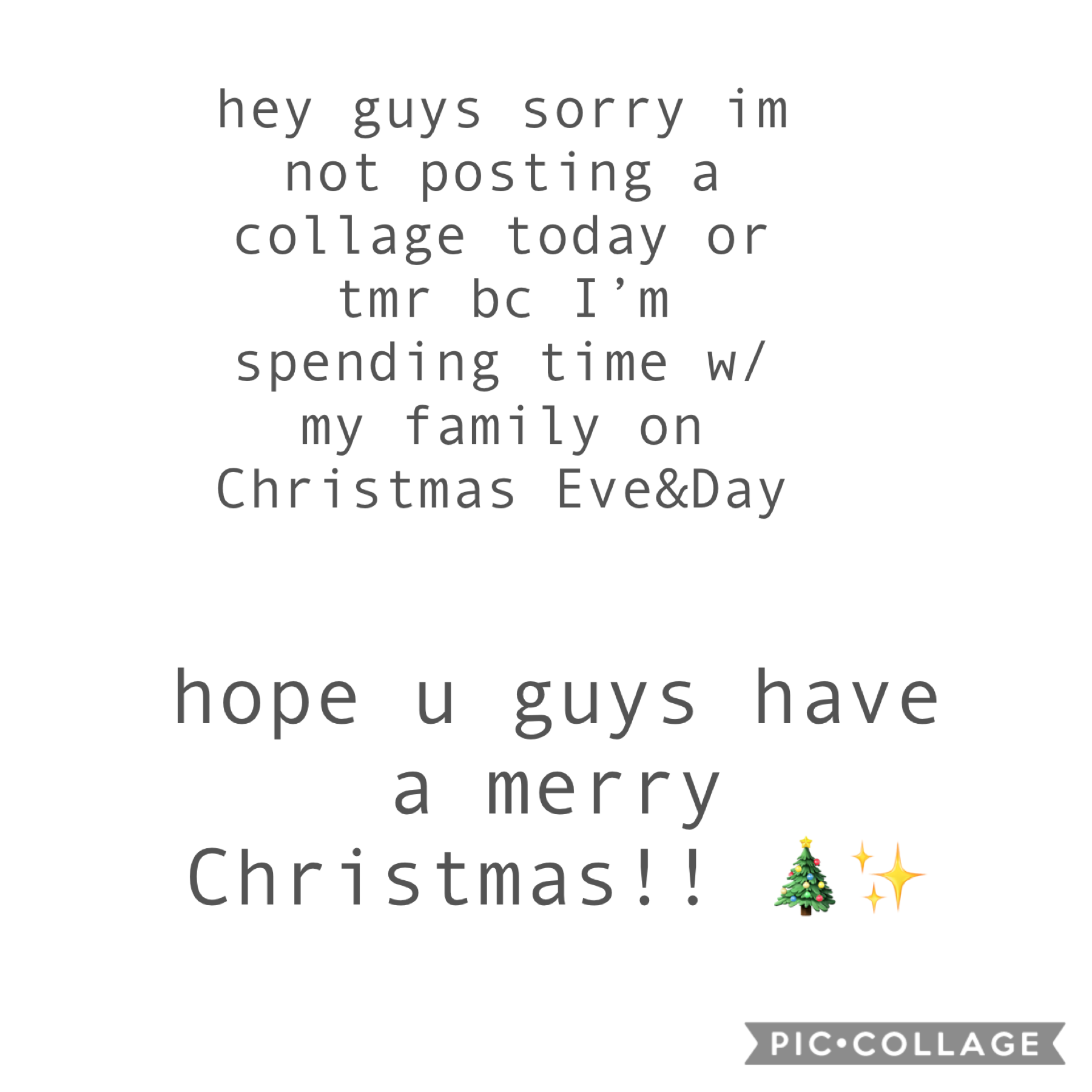 merry Christmas! 🎄
ily all ✨