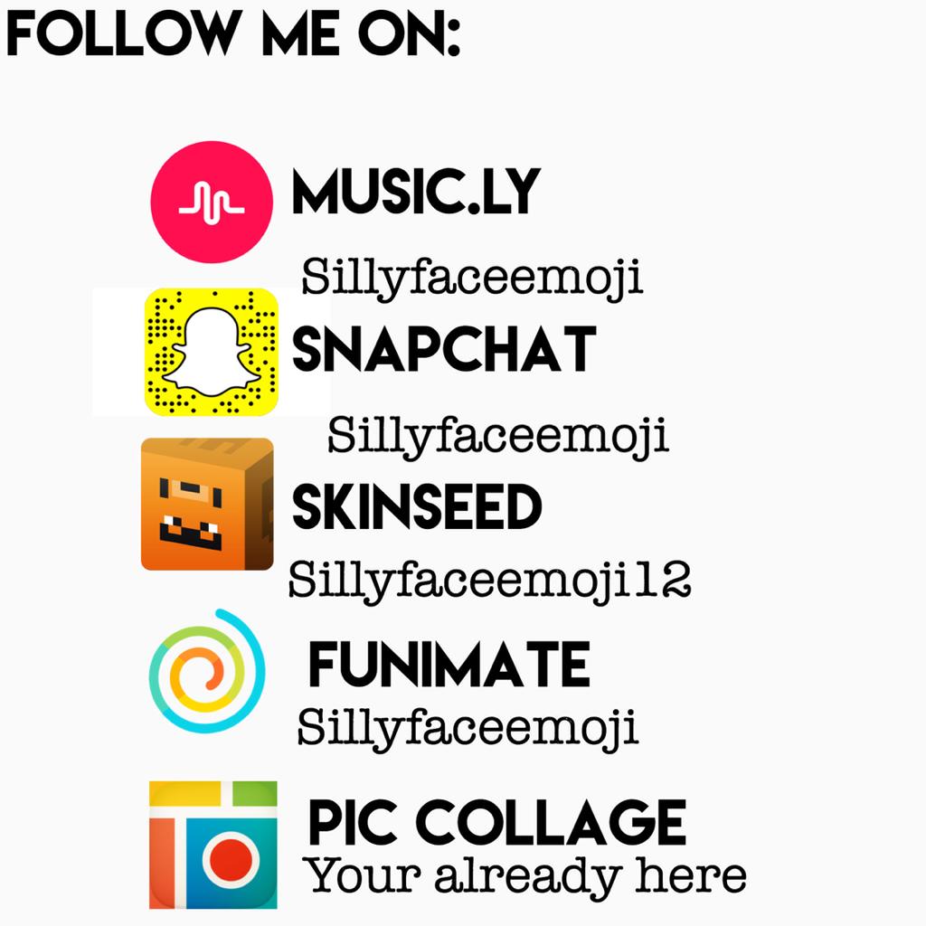 📱CLICK HERE📱
Follow me on all these social medias for a chance to get a FREE pic collage made by me!!! 