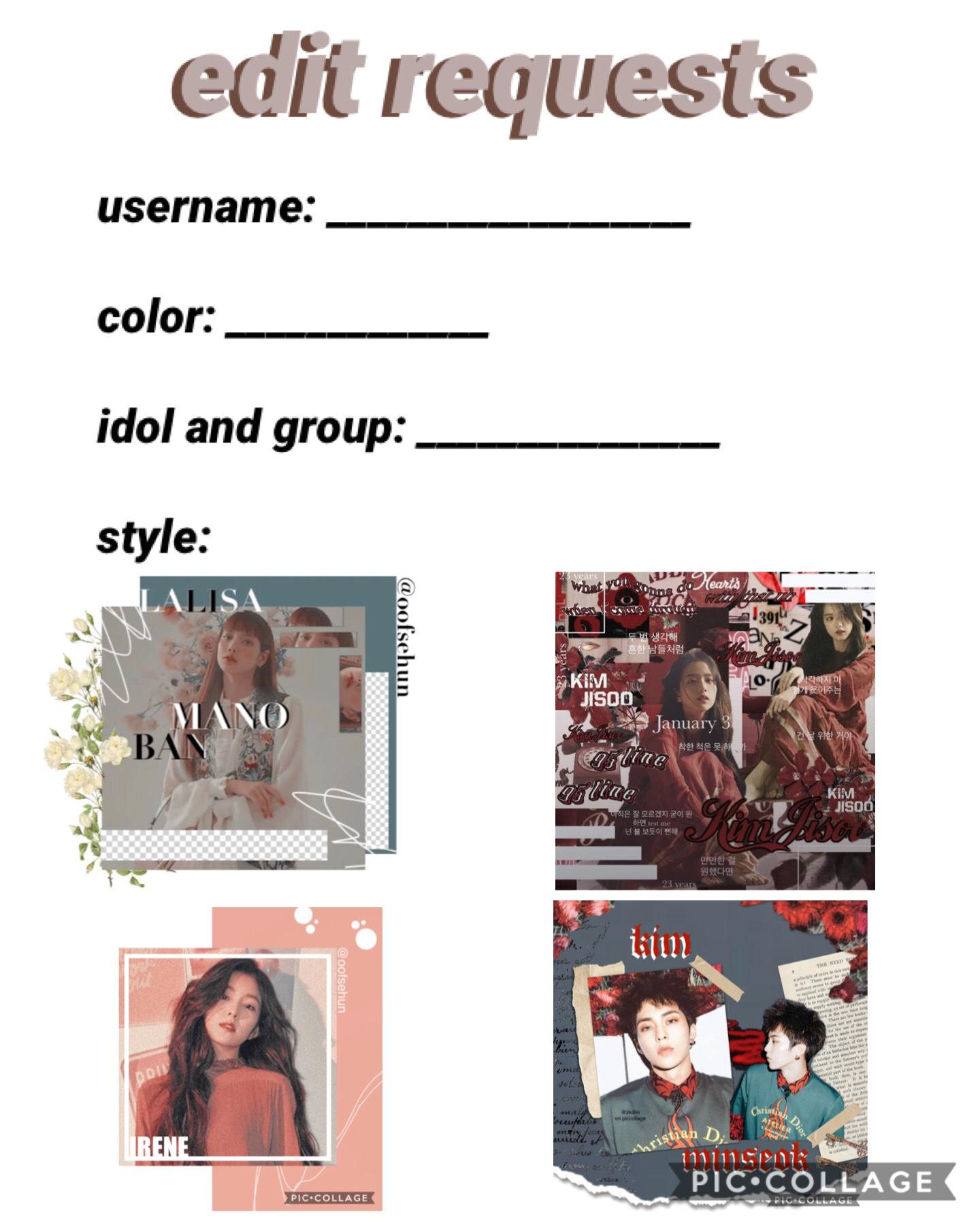 tap
everyone is doing this so ksksk why not

IMPORTANT:
1st style looks better with dark colors,
2nd: any color ig
3rd: pastel colors

:)