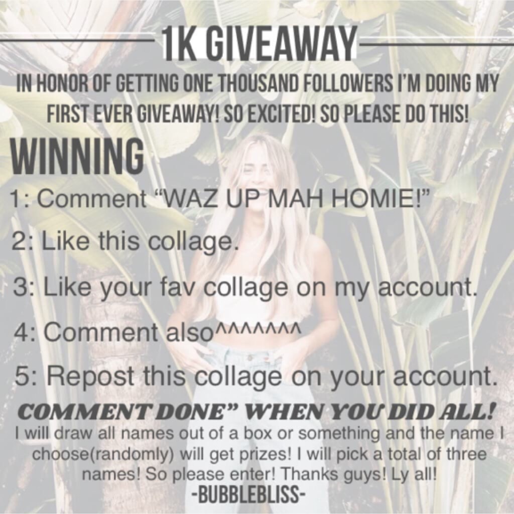 Tap for giveaways!