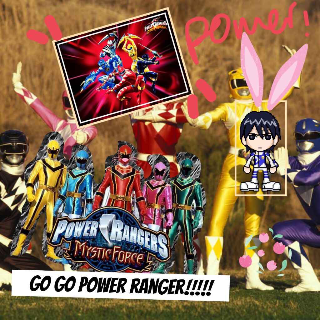 Go go power ranger!!!!! 