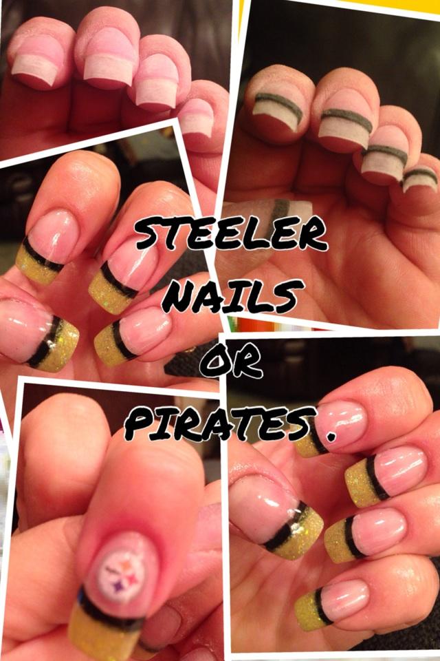 STEELER NAILS
OR PIRATES . 