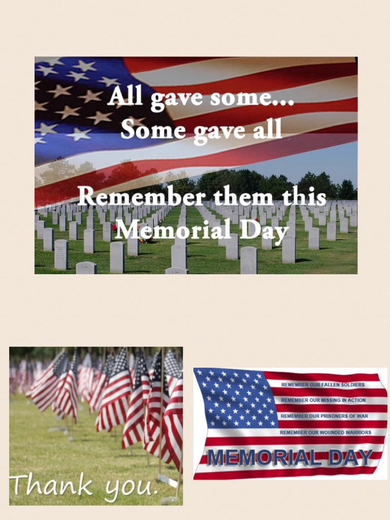 Thank all who fought...