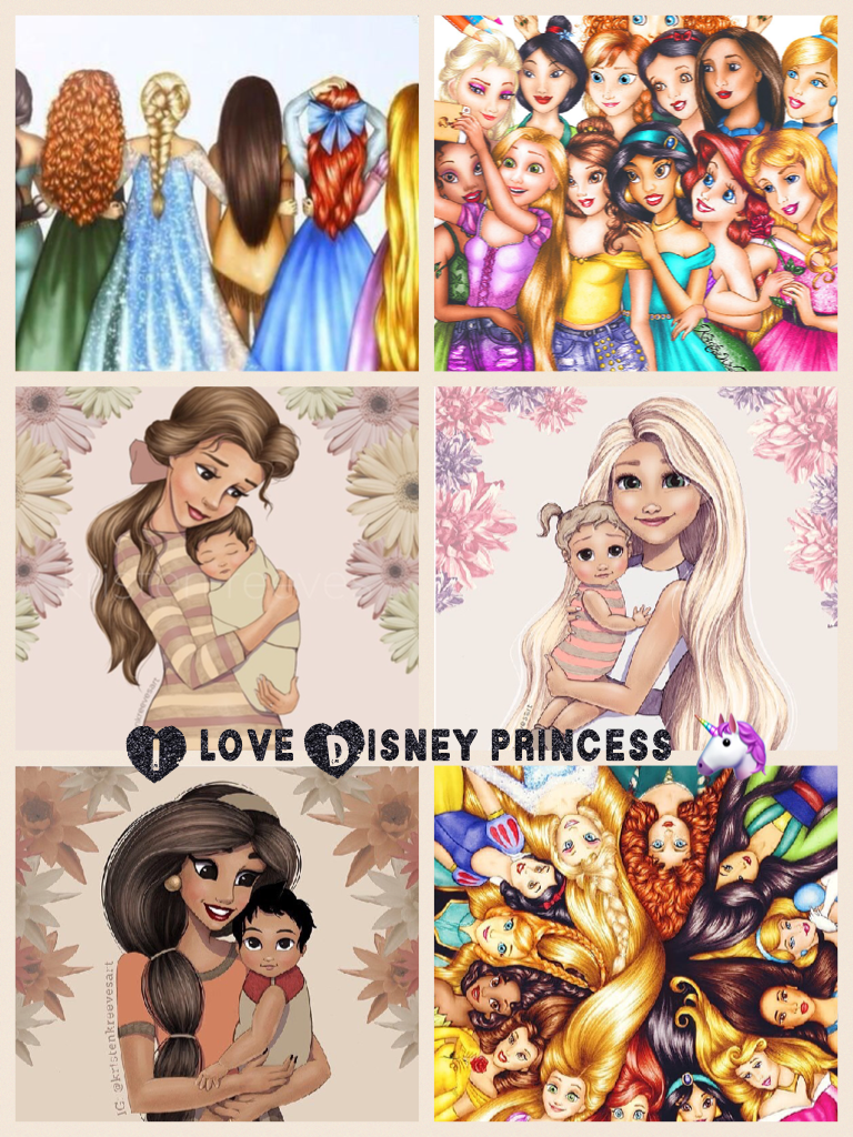 I love Disney princess 🦄