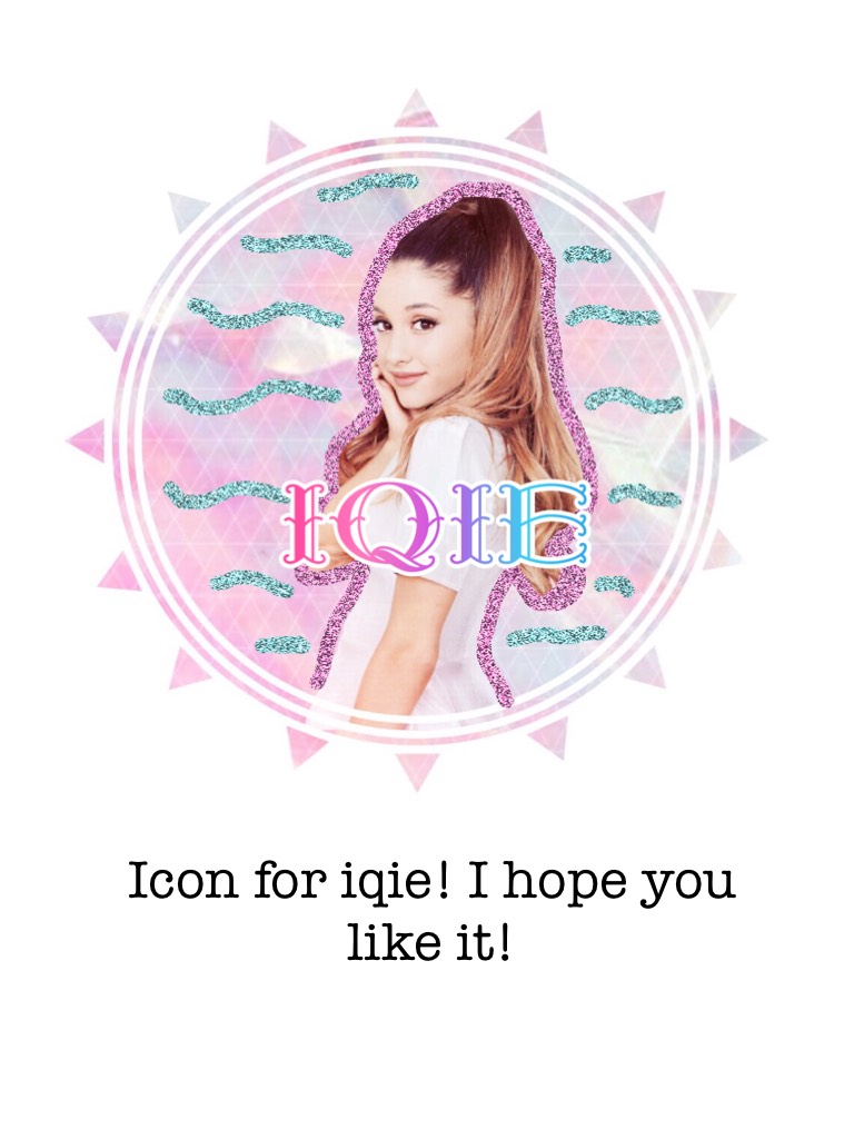 🤩tap!🤩
Soooo, this is an icon for iqie!
Also, I am holding a contest on my page
If you want to, feel free to join!
It is held until 5th of January 