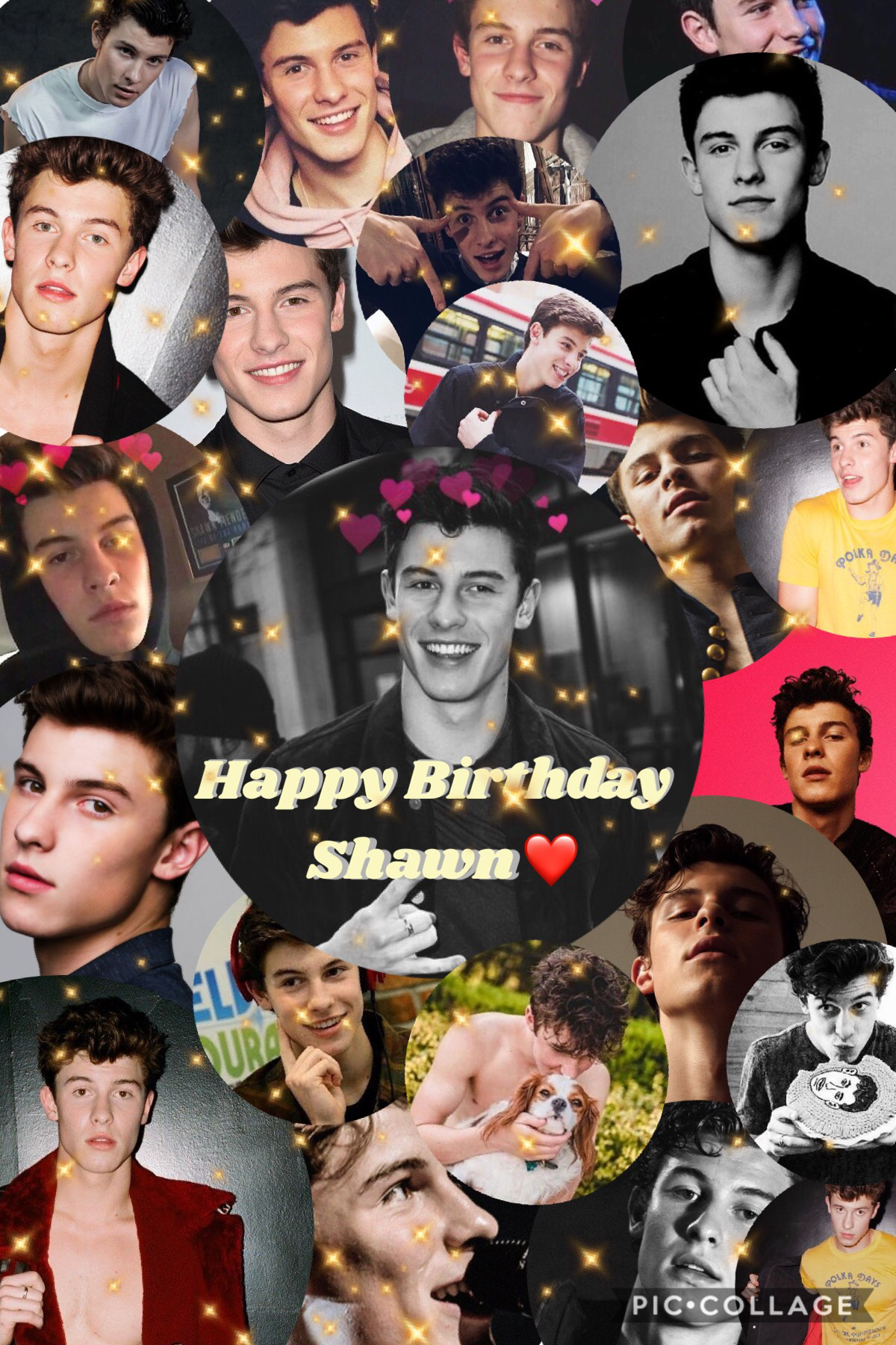 🥳Happy birthday Shawn Mendes... TAP🥳

Back for a little bit, and I know this collage is bad ok😞😂