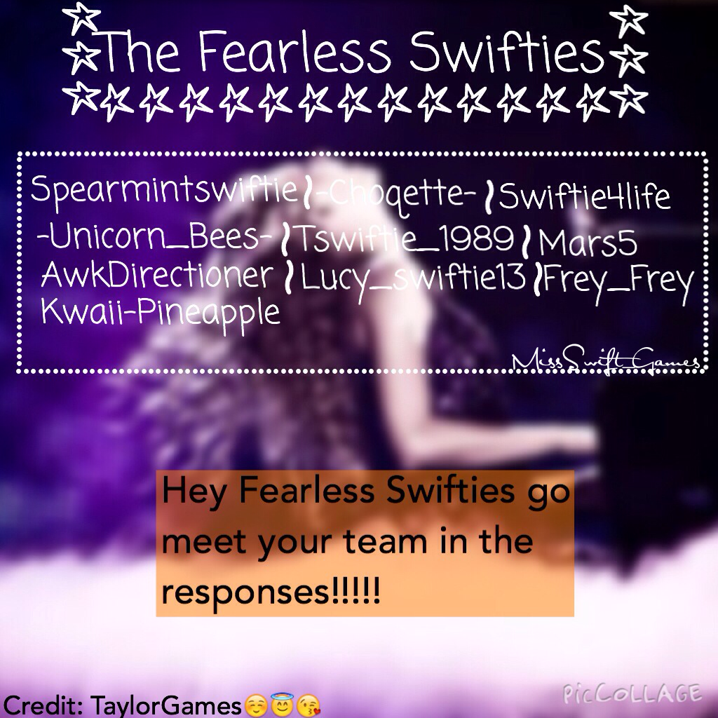 The Fearless Swifties