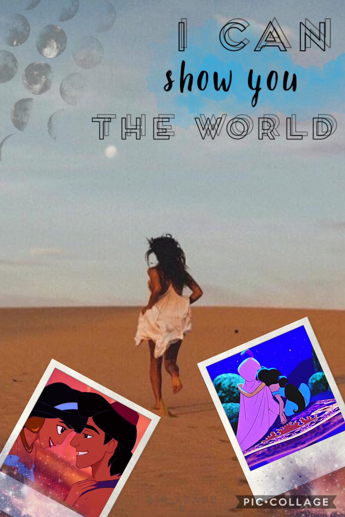 Back with another Disney collage! This Aladdin Collage was suggested by a fellow user on PC! I am so glad it’s the weekend😃 this weeks been a little rough😒 have a good weekend!💕💕
