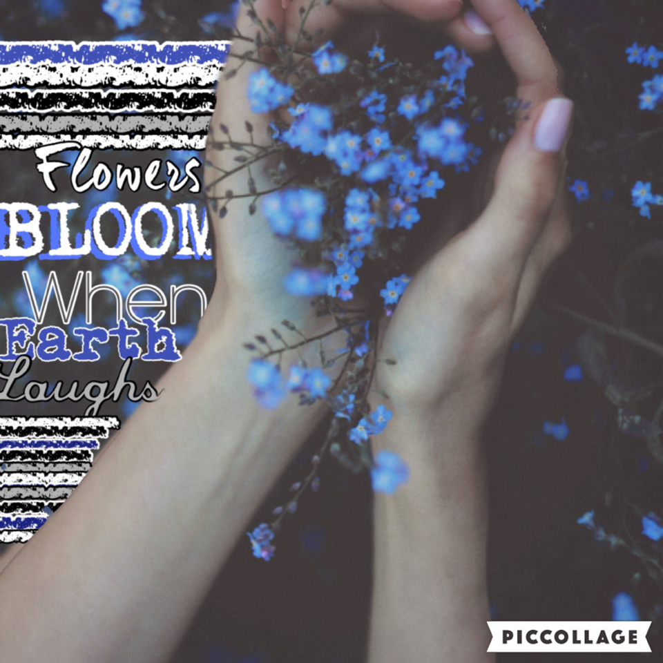 Click! 🌸
Hope you enjoy! 😊 Rate this! ❤️ I really like this quote- Flowers bloom when earth laughs 😋 