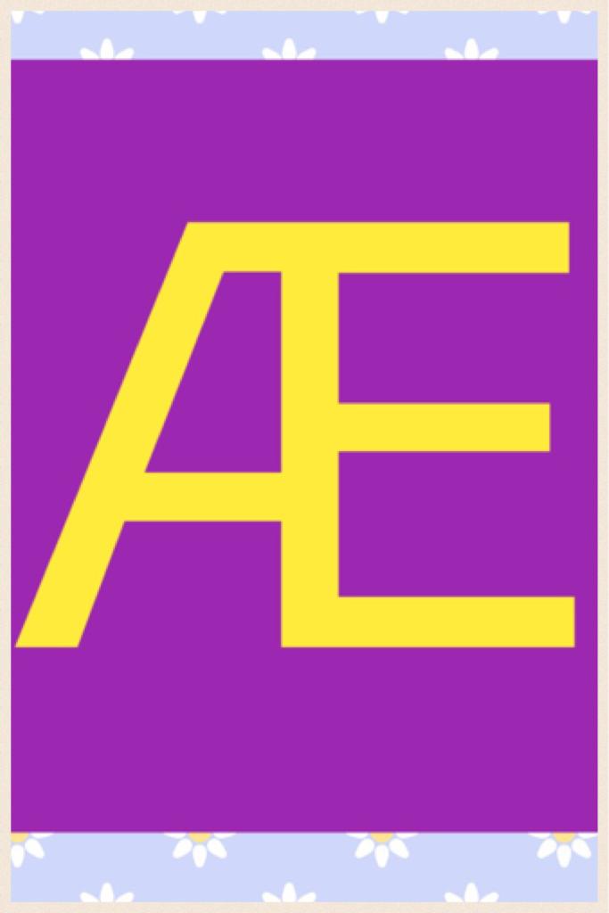AE's logo!