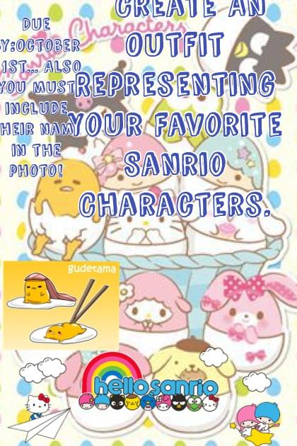 Contest! 
   Create An Outfit Representing Your Favorite Sanrio Characters. 