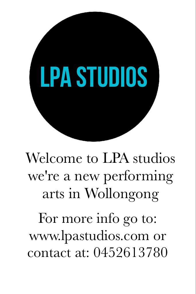 LPA STUDIOS A NEW PERFORMING ARTS IN WOLLONGONG 😘