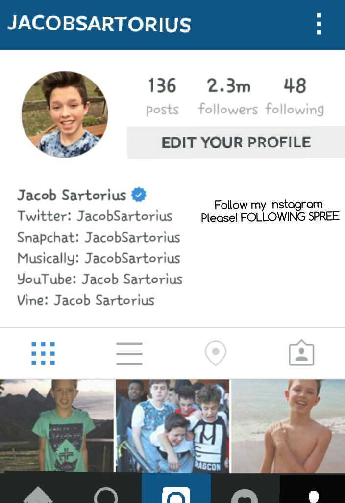 Follow my instagram 
Please! FOLLOWING SPREE