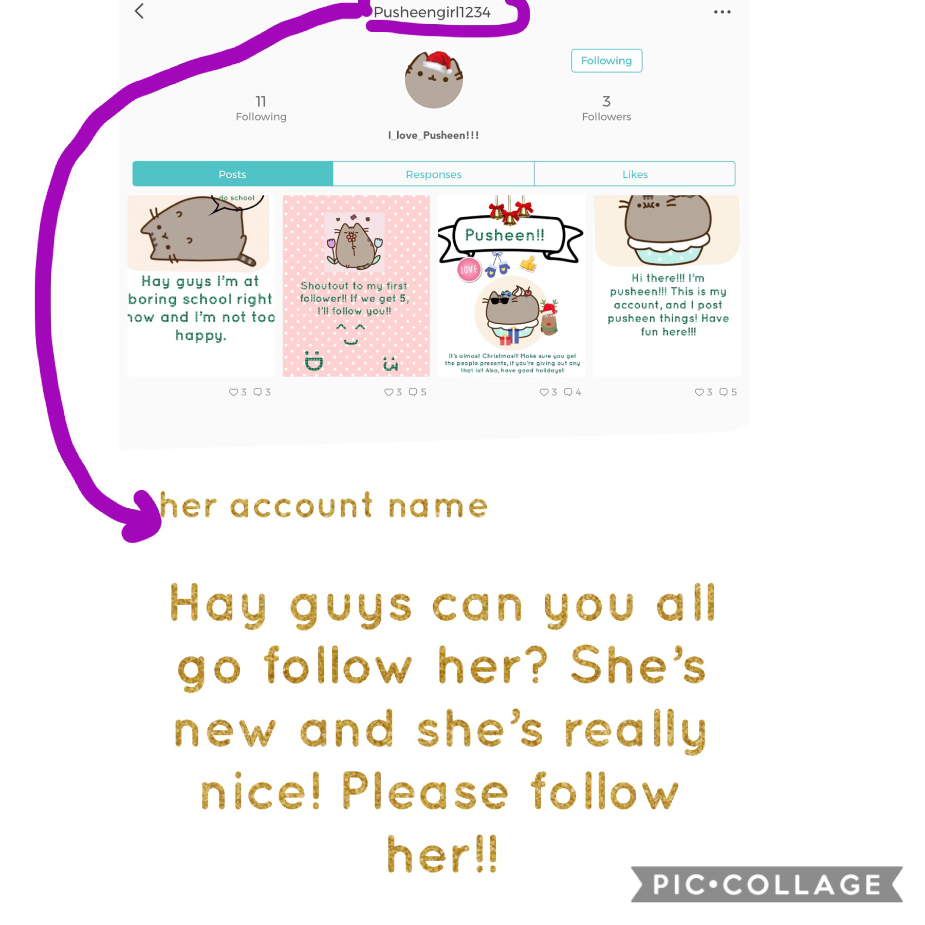 Go follow her!!