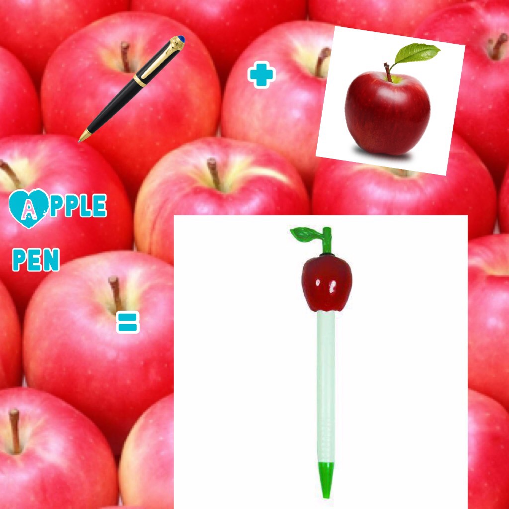 Apple + pen = apple pen