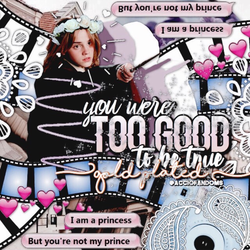 Turns out I had a half finished collage which I got to finish! I'm home for the weekend but I'm once again gone and inactive for the week after tomorrow😅💞a collab with @xoxo_fandom_sass is coming up😆💕