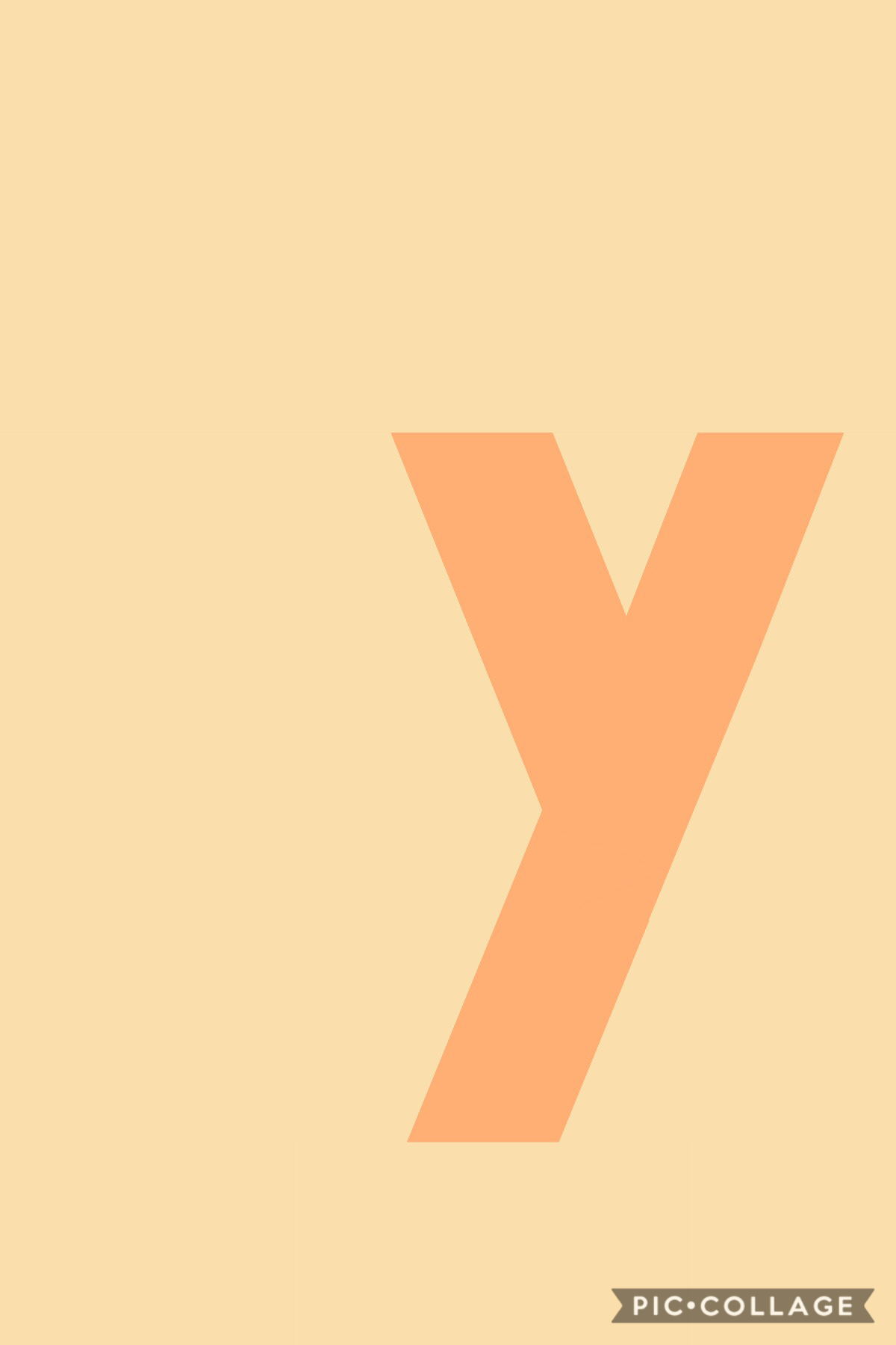 Font 4: Young; Letter y