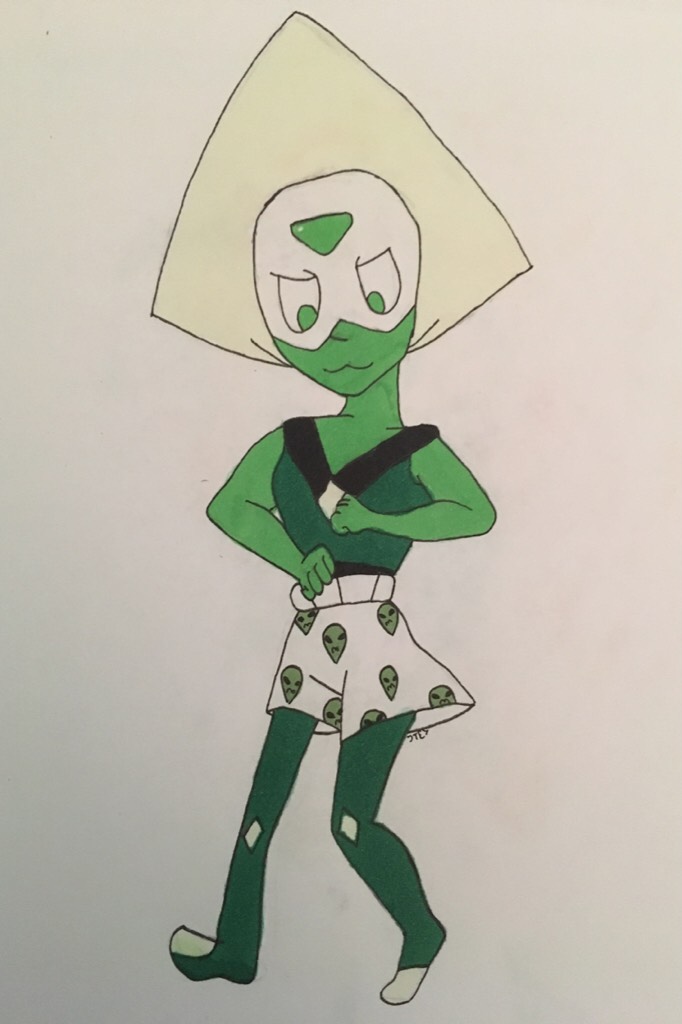 👽TAP👽

haha idk why i drew this😂

but here's peri in her alien underwear
i think i may have used too light a yellow on her triangle (her hair?) but whatever :)