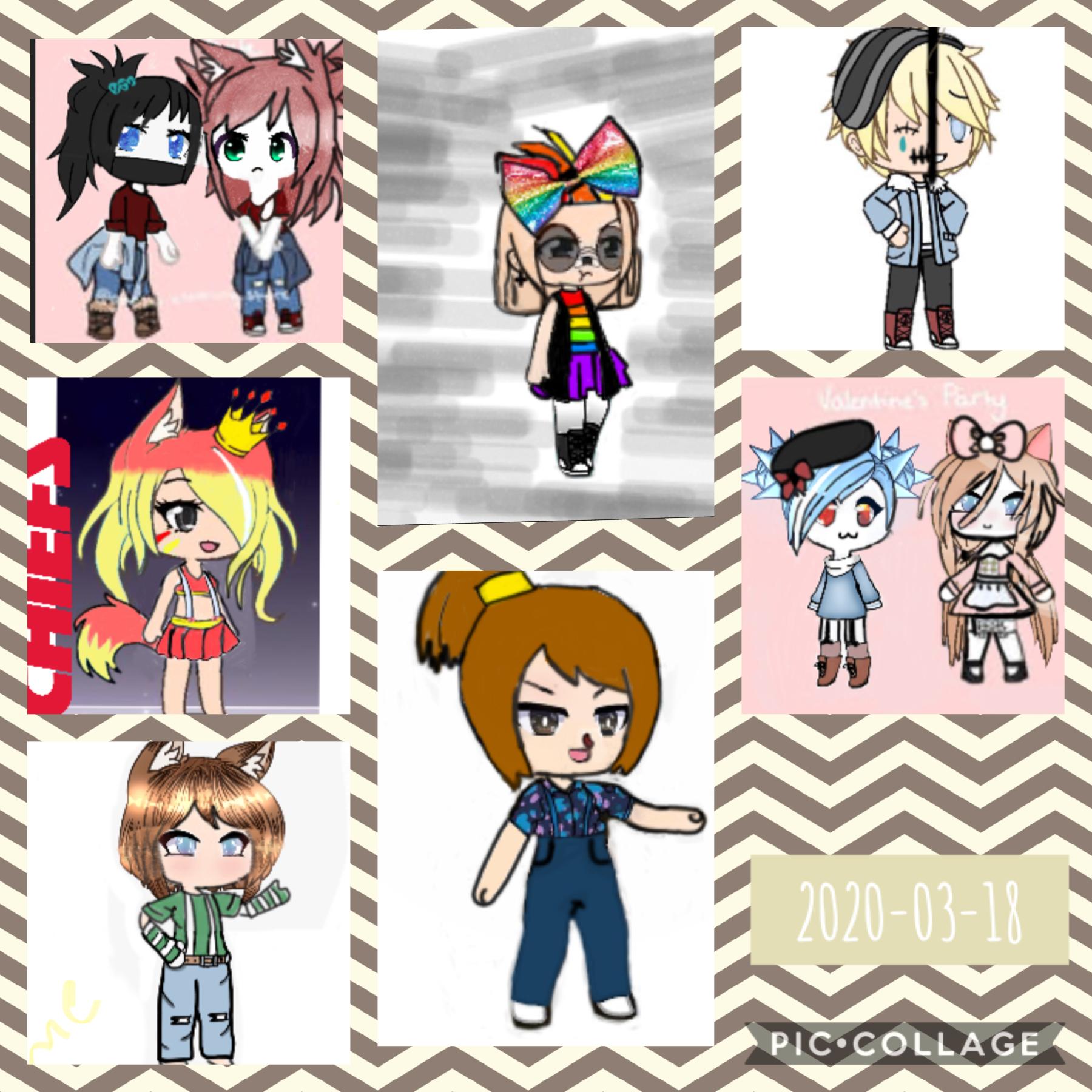 My gacha life characters that I edited