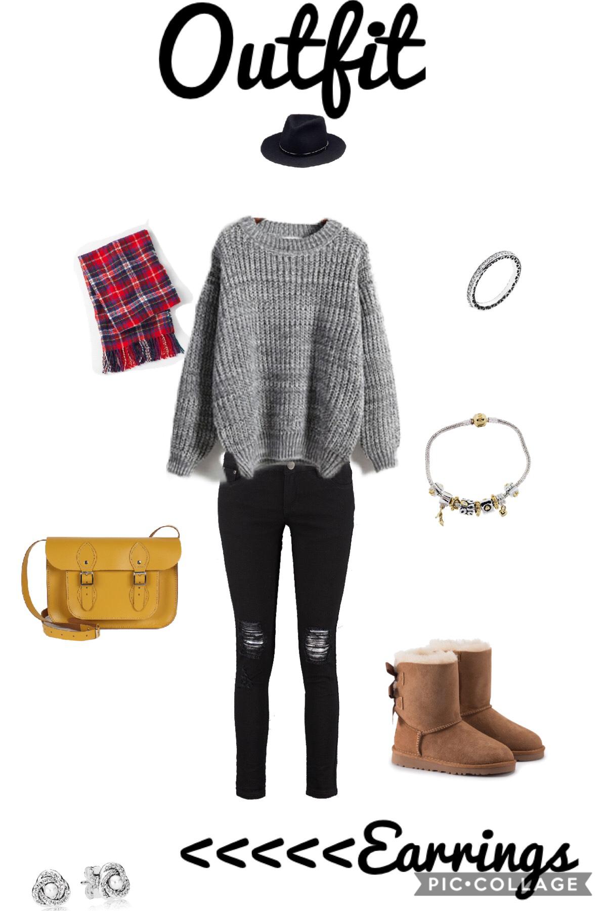 I think this outfit is so cute and perfect for Winter! I love it! Do you? x