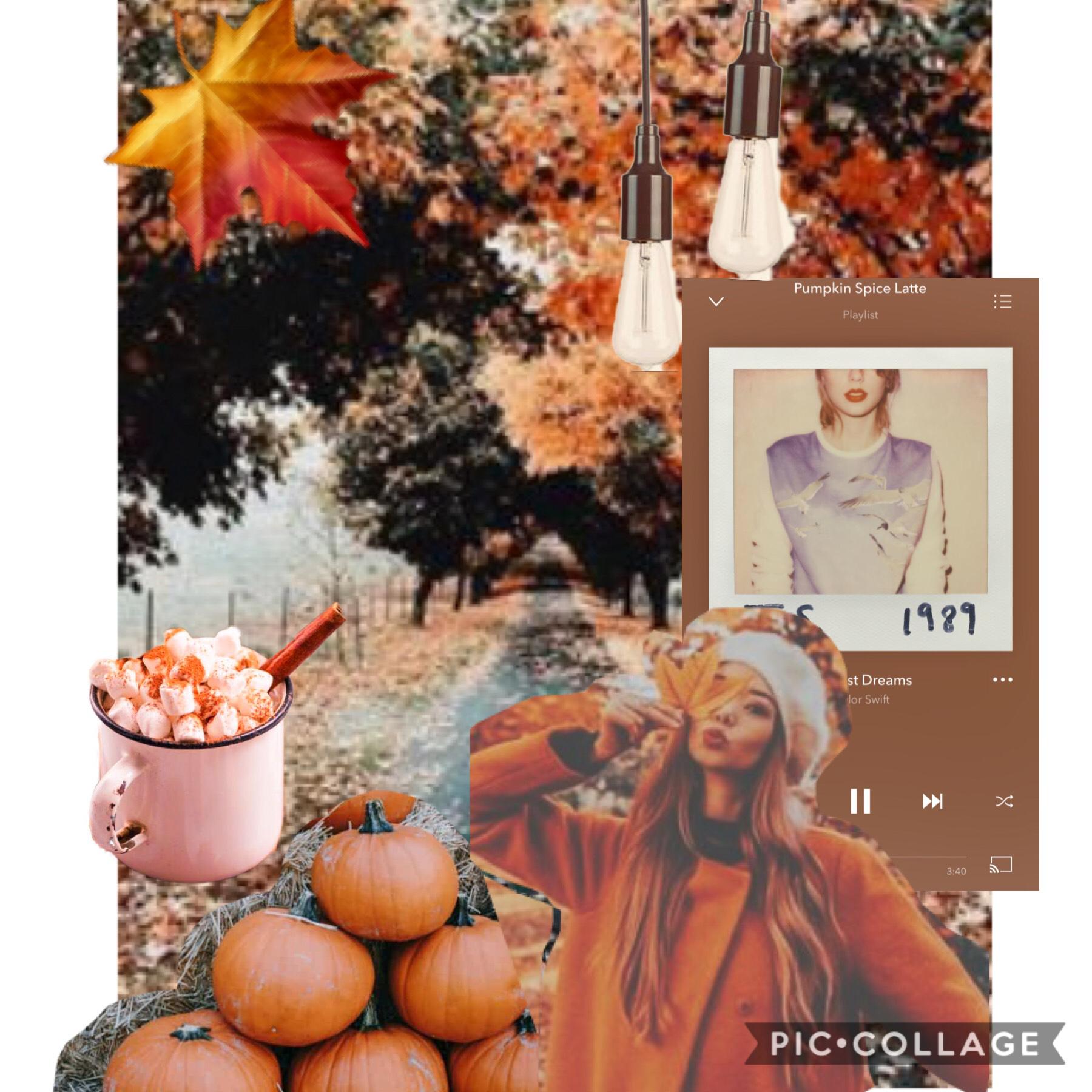 I post so many fall collages