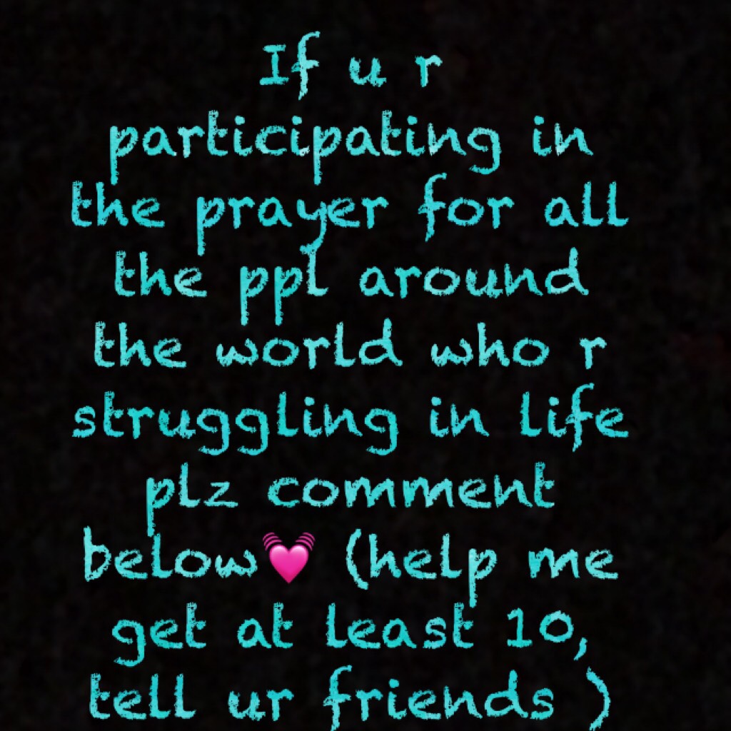 This is to pray for ppl like me who r struggling every day and night no matter what from 💗💗