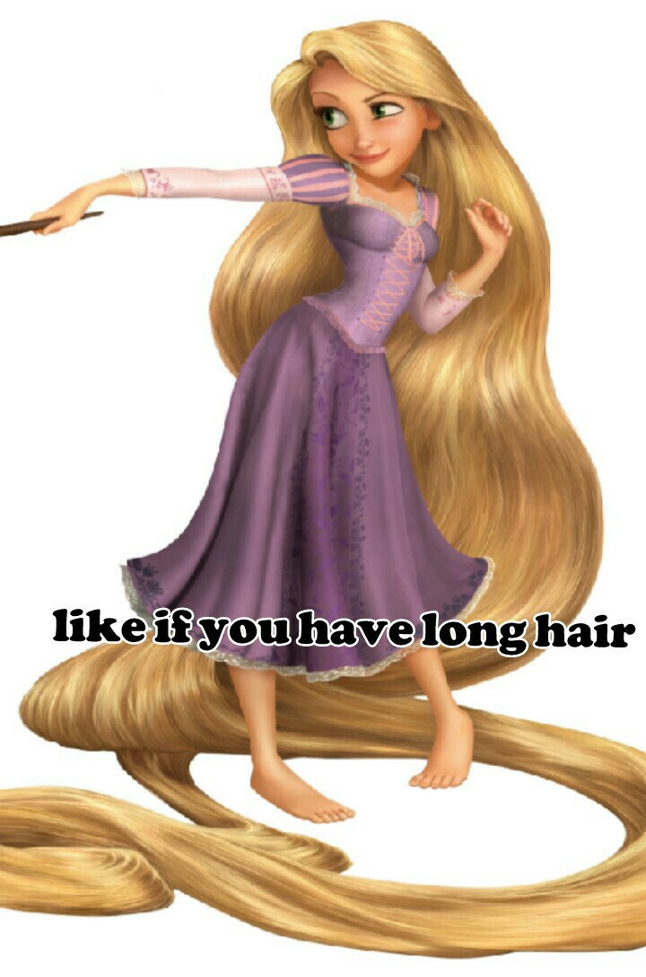 like if you have long hair