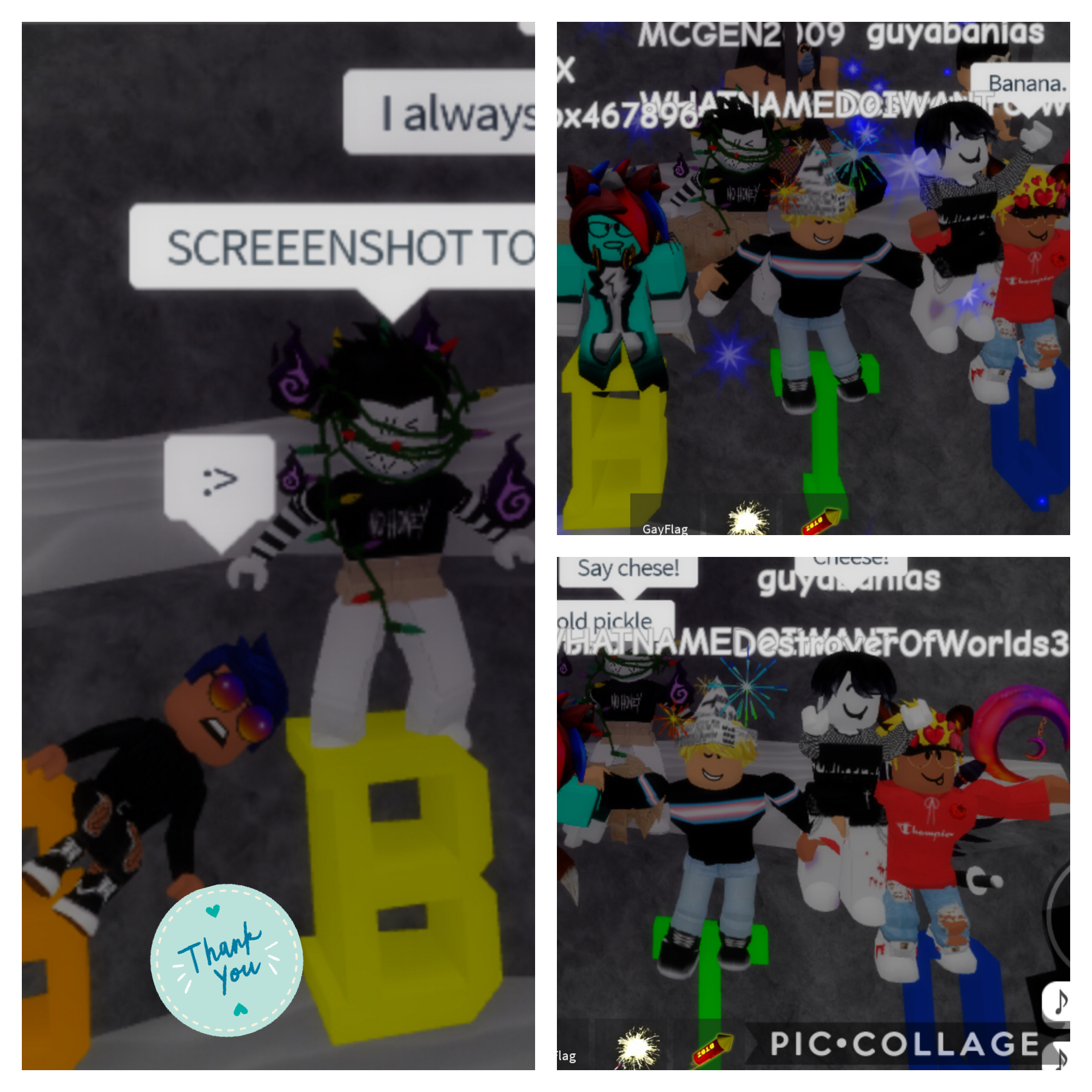 These are meh roblox friends! This game is a game for not straight peeps!:D