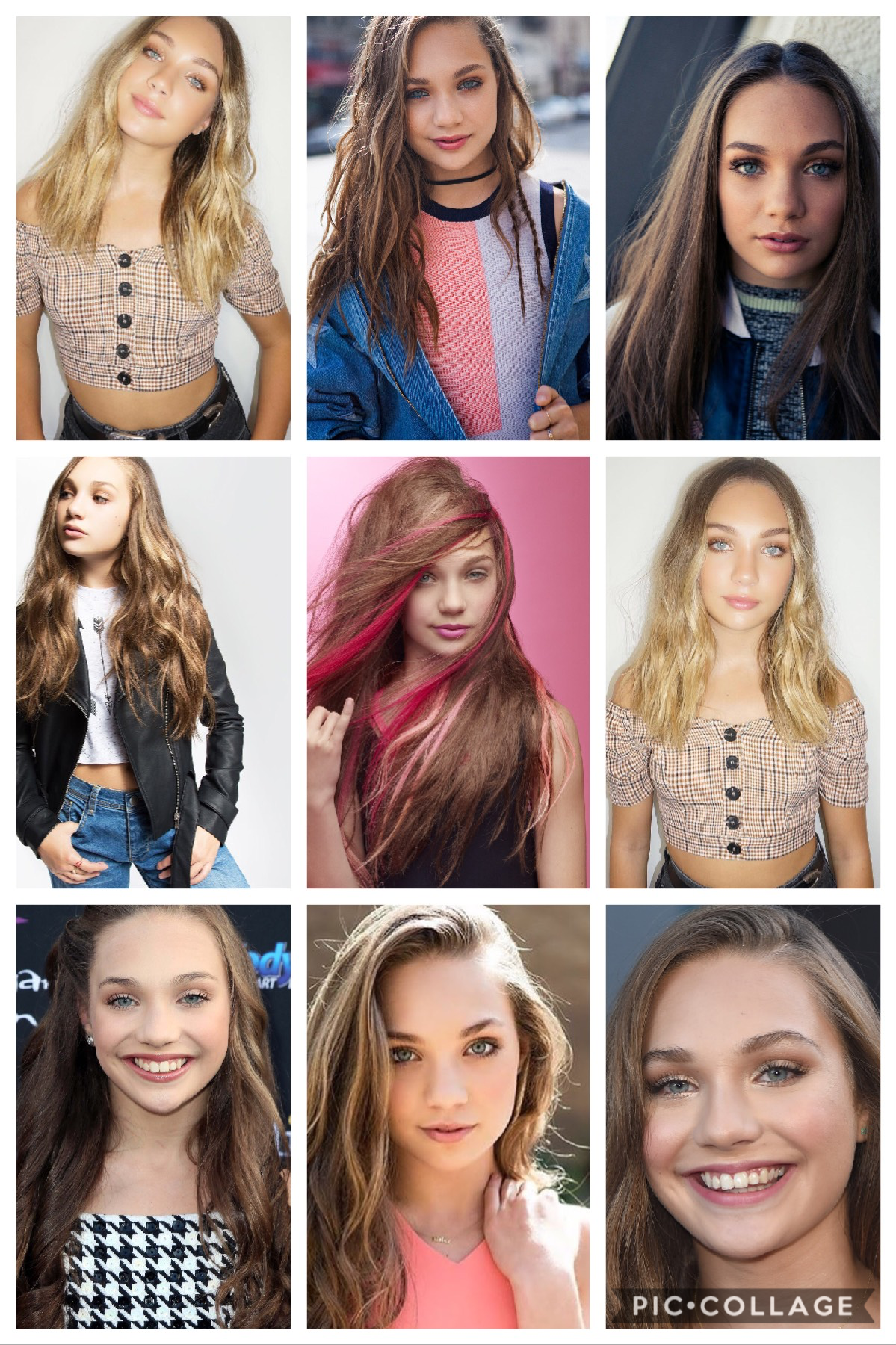 If you like Maddie Ziegler then like this pic collage 