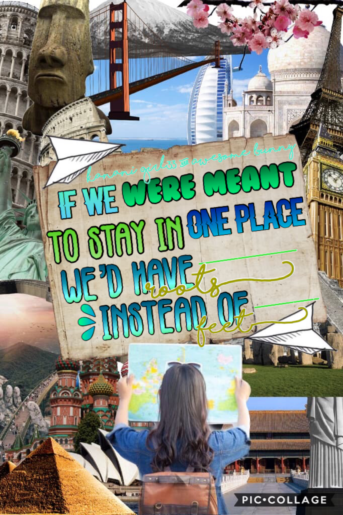 Collab with:
Awesome_Bunny!!!!!
Go check out this AMAZING account! Qotd: if you could travel anywhere in the world, where would it be and why? ♥️