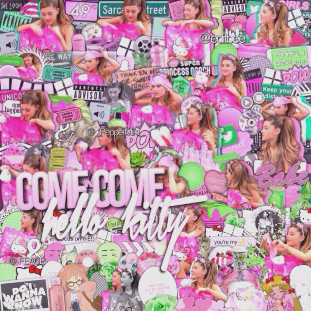 Collab with 2 AMAZING collagers: @editbee and @-PEACE- go follow them. I love this SOOOOO much😻
