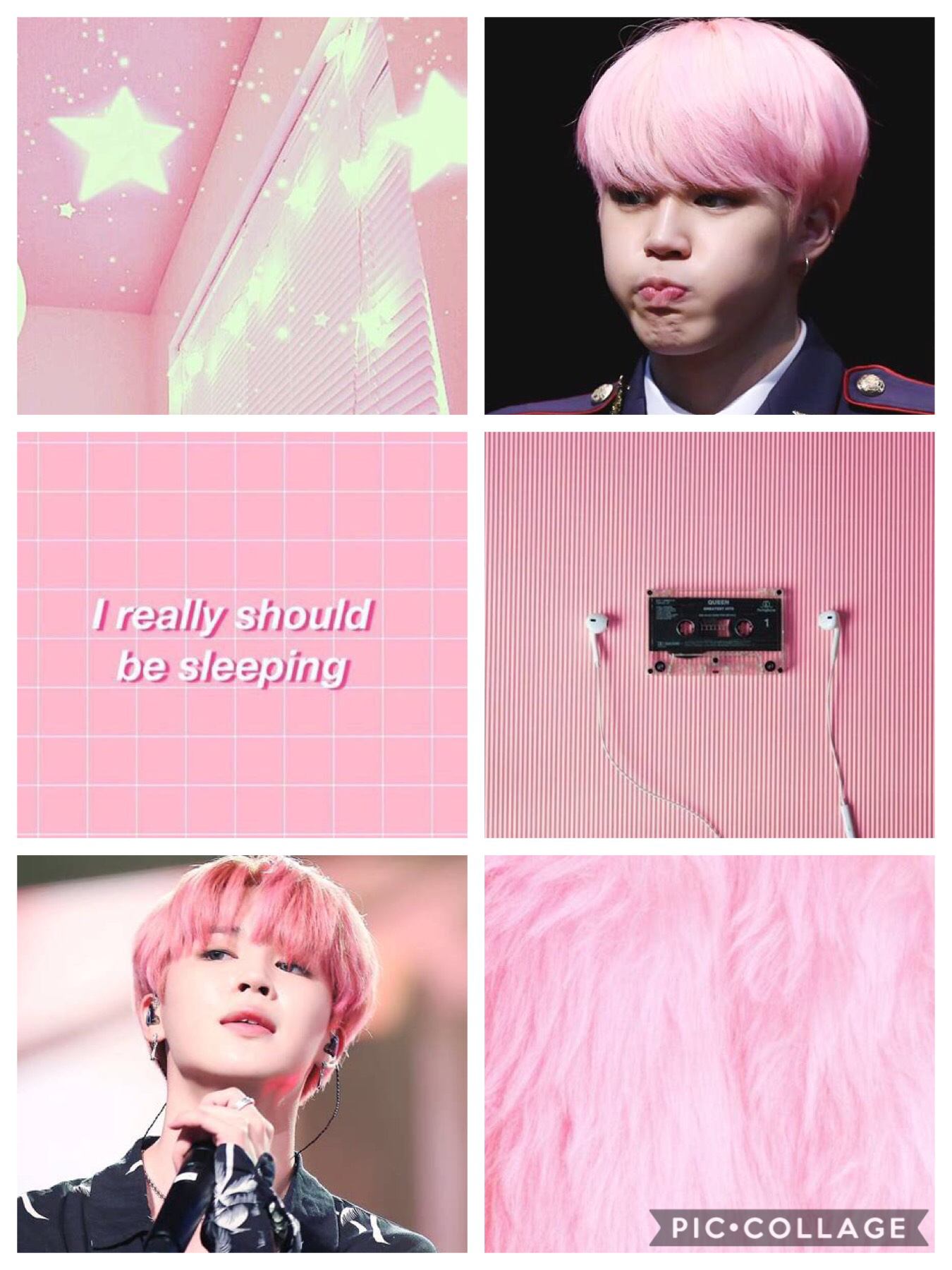 Jimin pink hair aesthetic wallpaper for ARMY💕💕💕💕