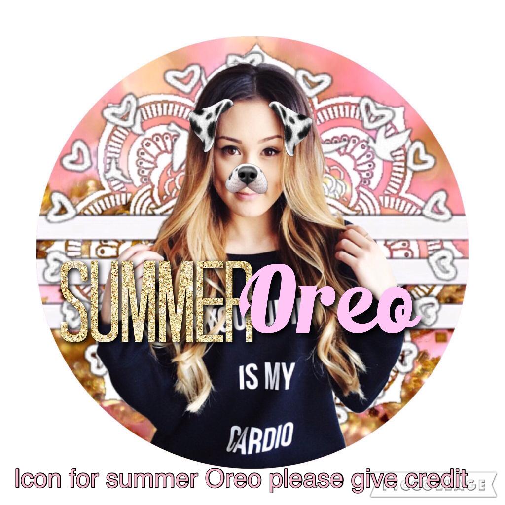 Icon for summer Oreo please give credit 