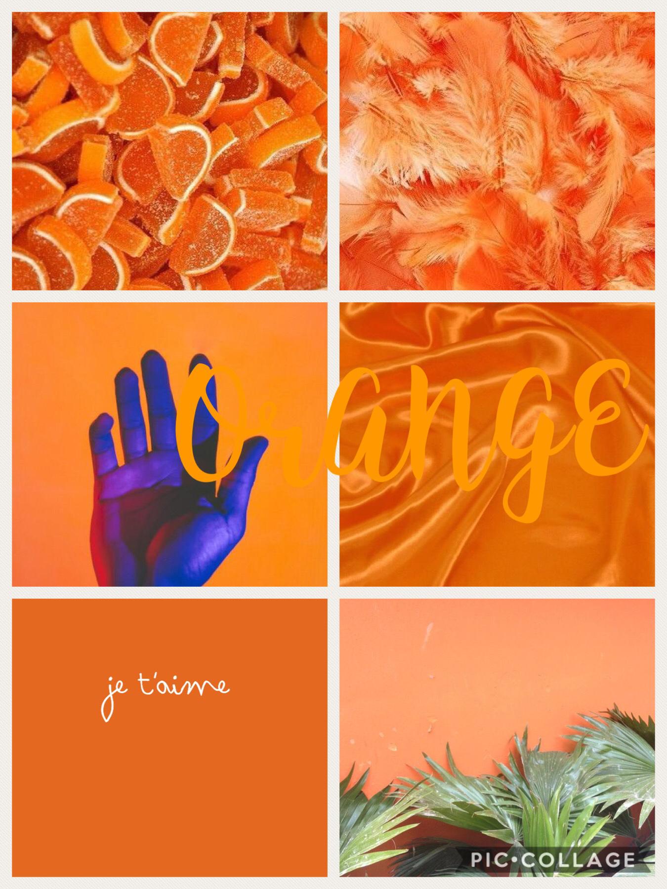 Orange background (2 posts today ;))
