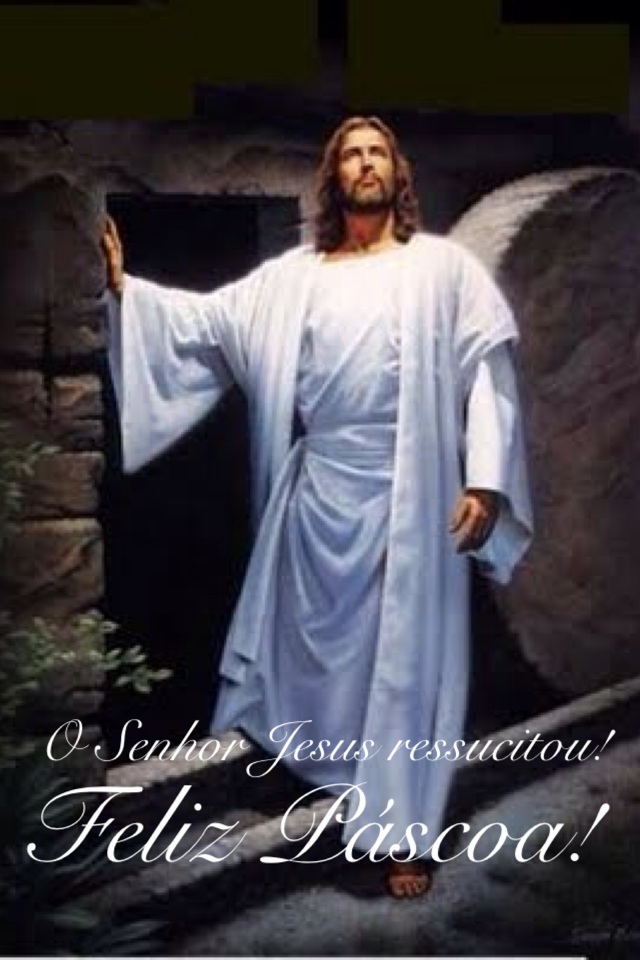 O Senhor Jesus ressucitou! Feliz Páscoa! #TatiannaRaquel #Páscoa 