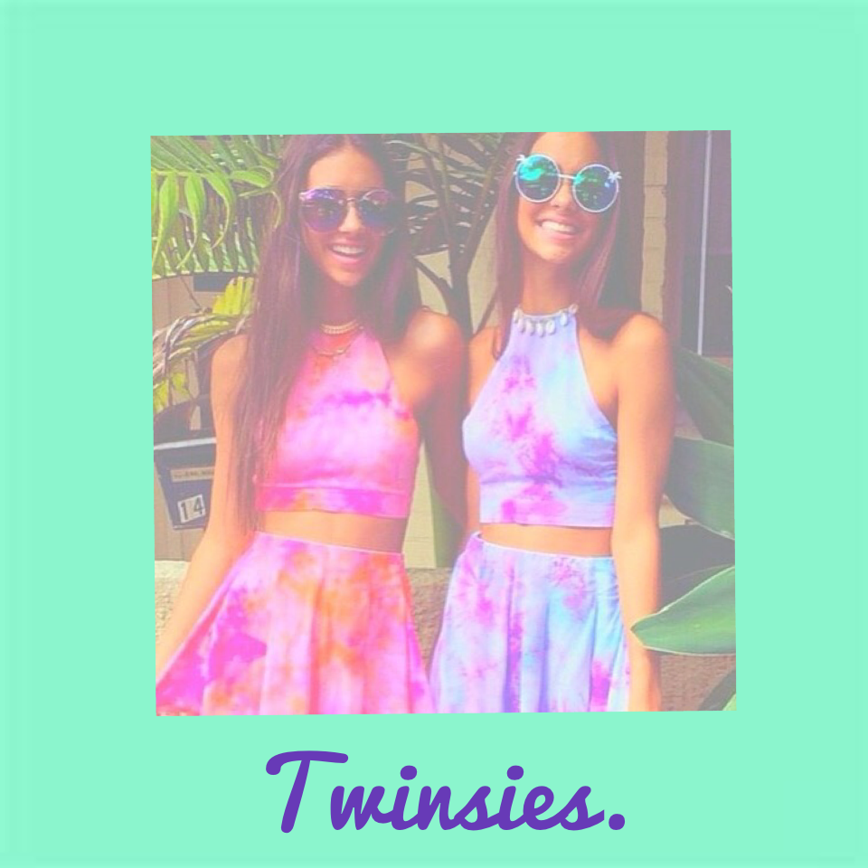 Twinsies.  