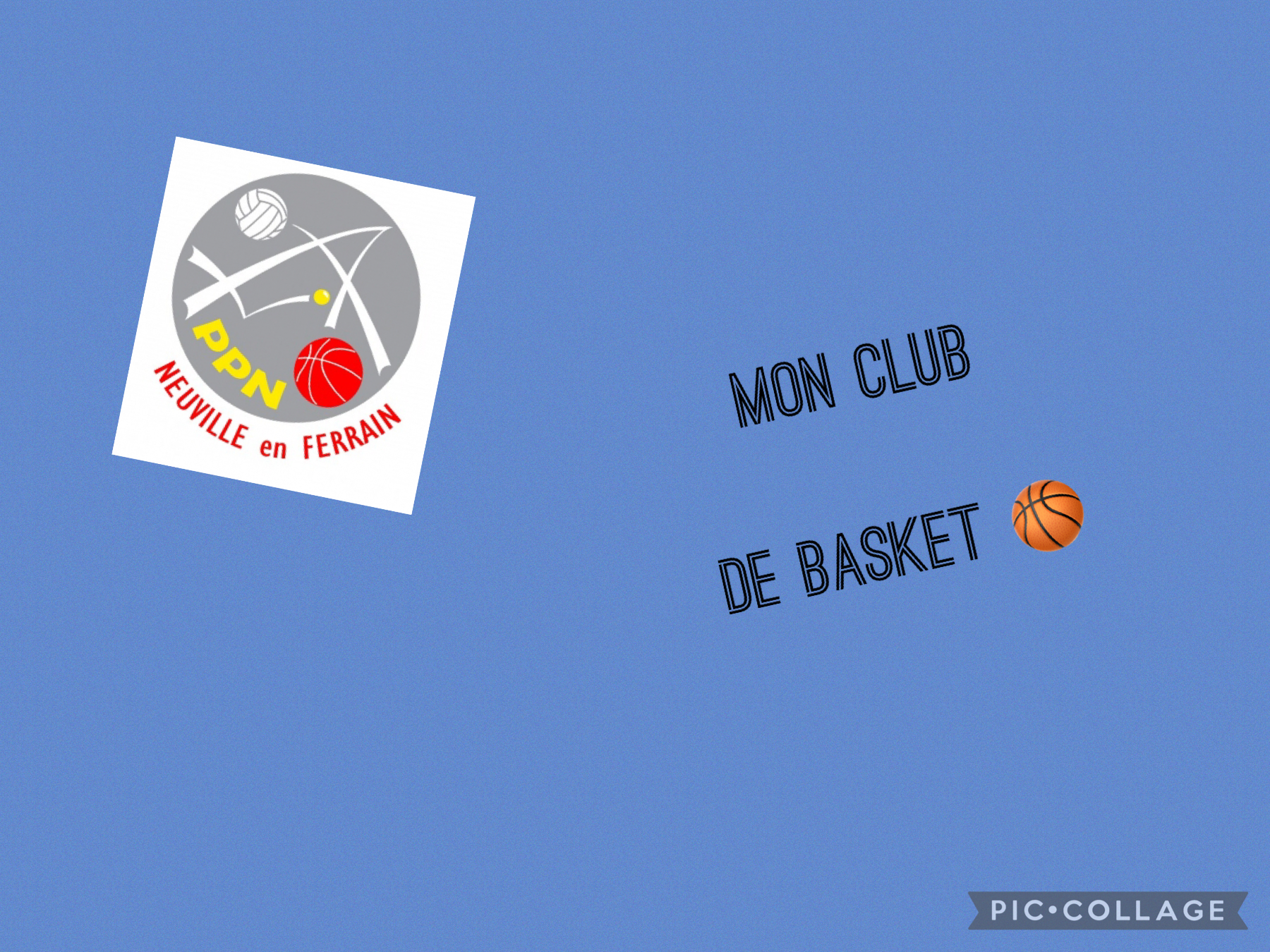 Mon club basket 🏀 👟 