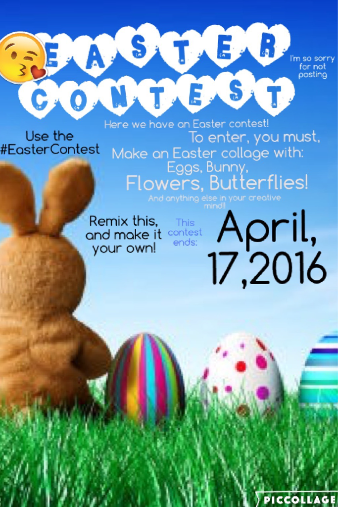 #EasterContest!!
Remix this collage delete everything, and then make it your own! Good Luck! Ends: April 17 2016