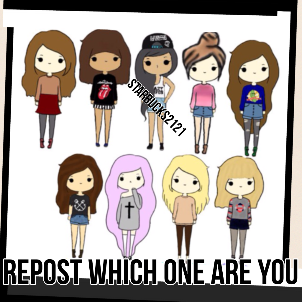 Repost which one are you